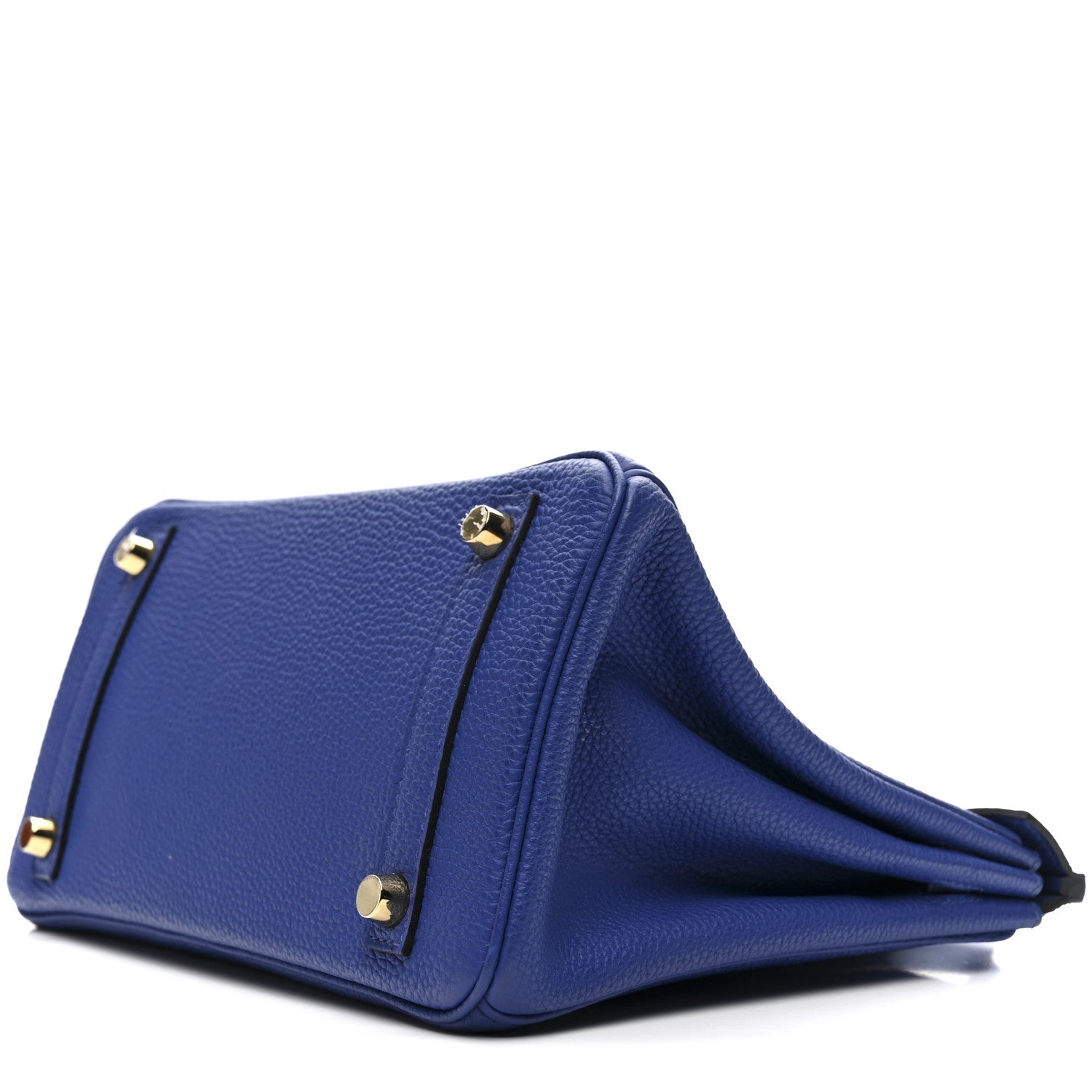Hermes Togo Birkin 25 Bleu Electrique 10 of 13