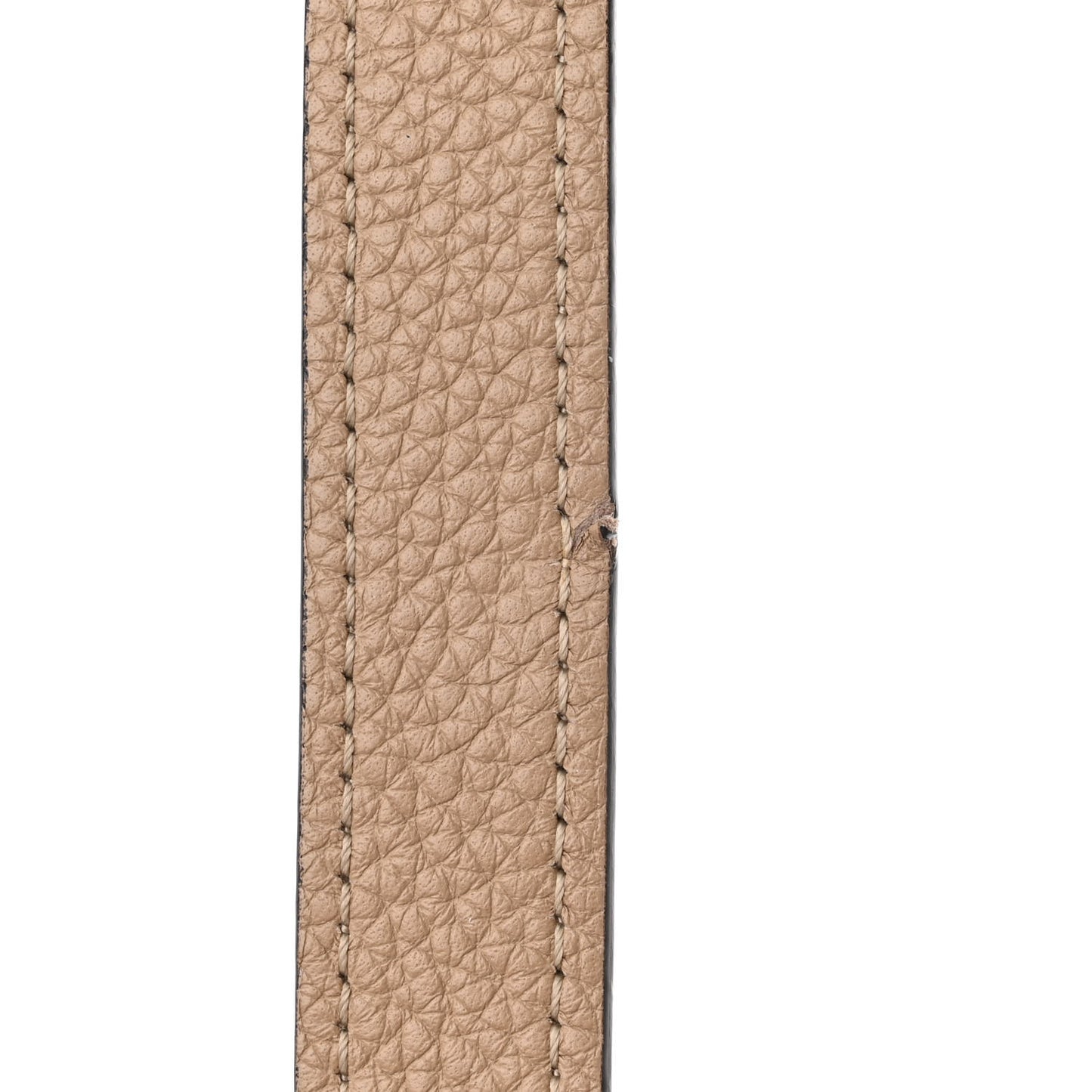 Drummed Calfskin Nano Luggage Dune