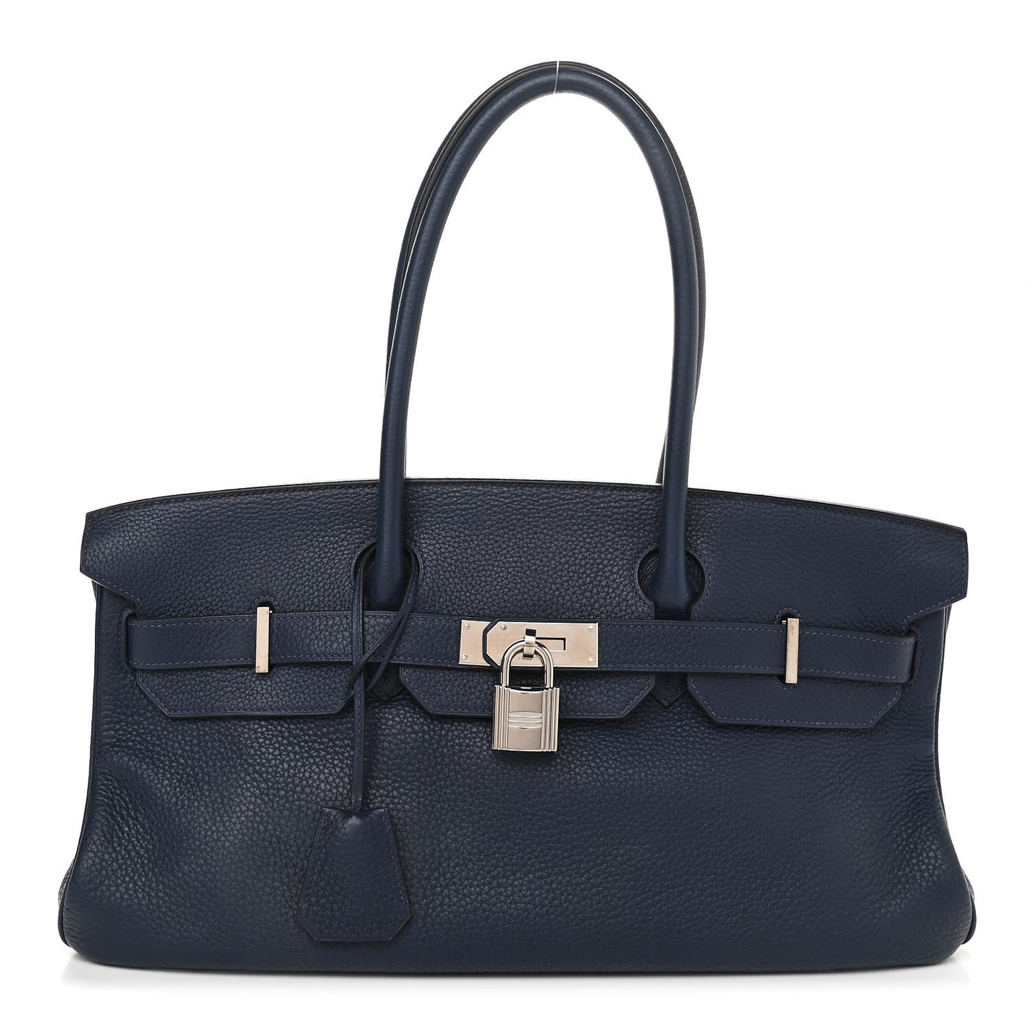 Taurillon Clemence JPG Shoulder Birkin II 42 Bleu Marine