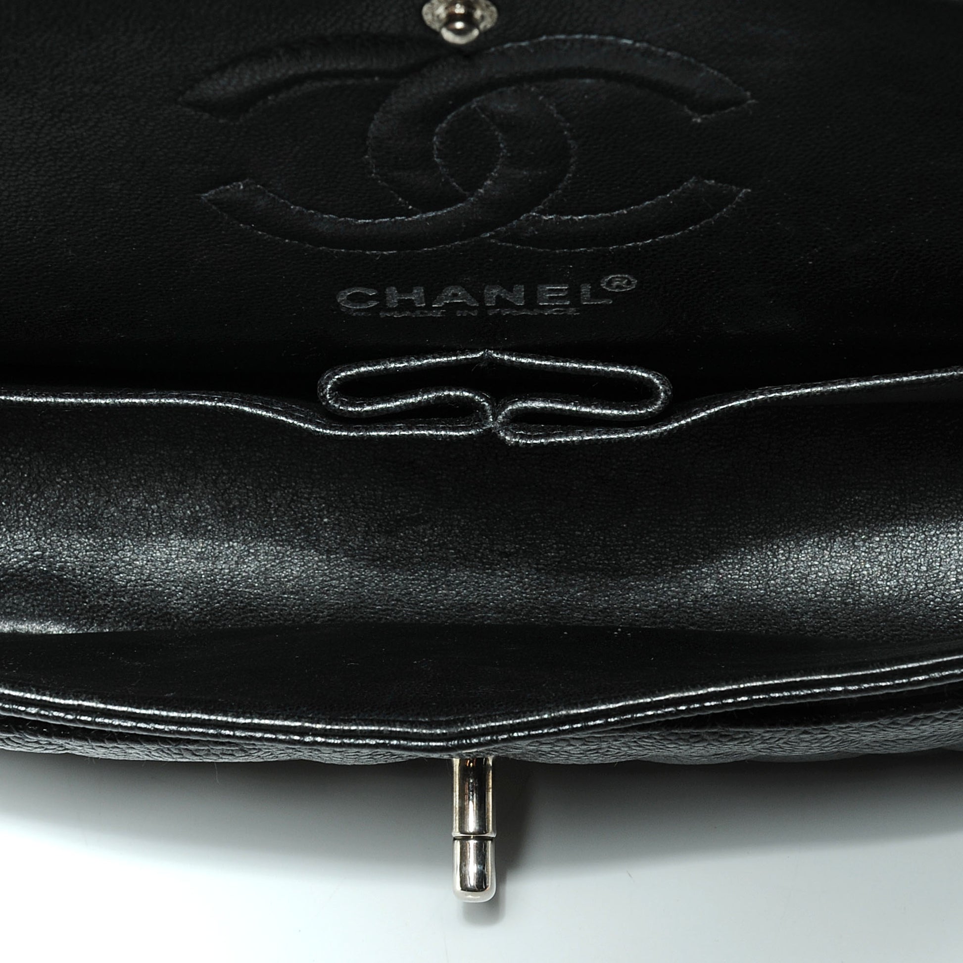 Chanel Caviar Quilted Small Double Flap Black 7 of 7