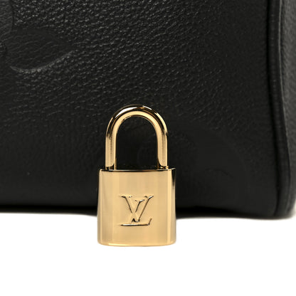 Louis Vuitton Empreinte Monogram Giant Speedy Bandouliere 25 Black 7 of 11