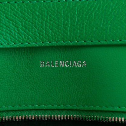 Balenciaga Grained Calfskin XS Downtown Shoulder Bag Vivid Green 6 of 16