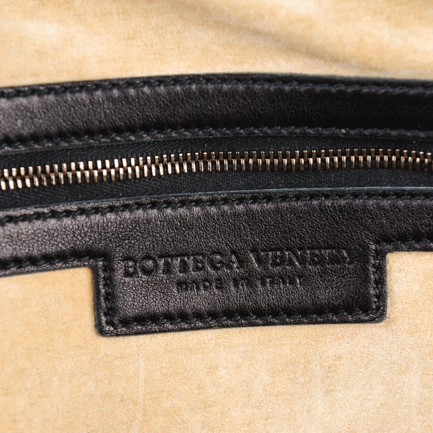 Patent Nappa Intrecciato Satchel Nero Black