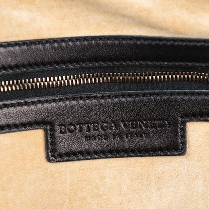 Bottega Veneta Patent Nappa Intrecciato Satchel Nero Black 7 of 13