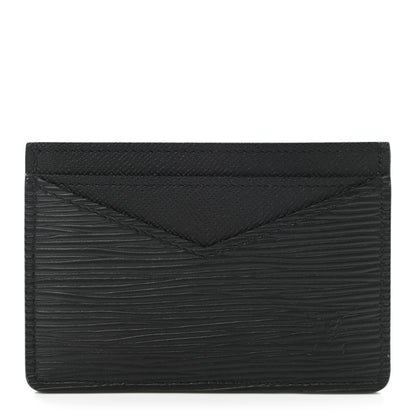 Louis Vuitton Epi Neo Porte-Cartes Card Holder Black 1 of 8