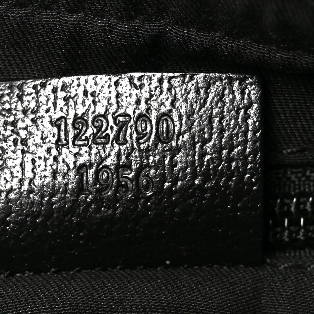 Monogram Medium Half Moon Hobo Black