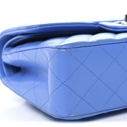 Chanel Caviar Quilted Small Double Flap Blue 8 of 11