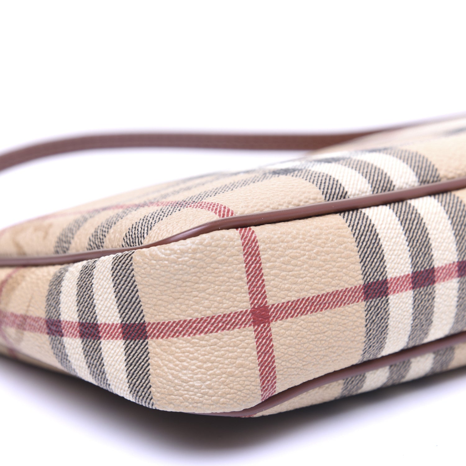 Burberry Haymarket Check Pochette Chocolate 6 of 12