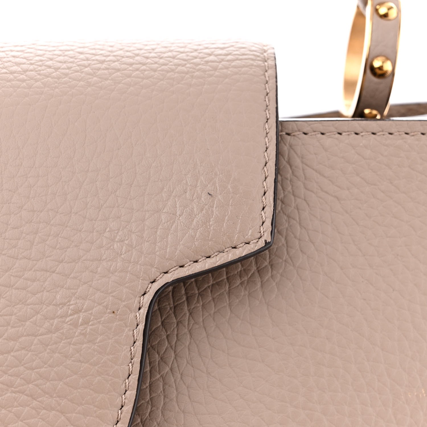 Louis Vuitton Taurillon Capucines MM Galet 11 of 11