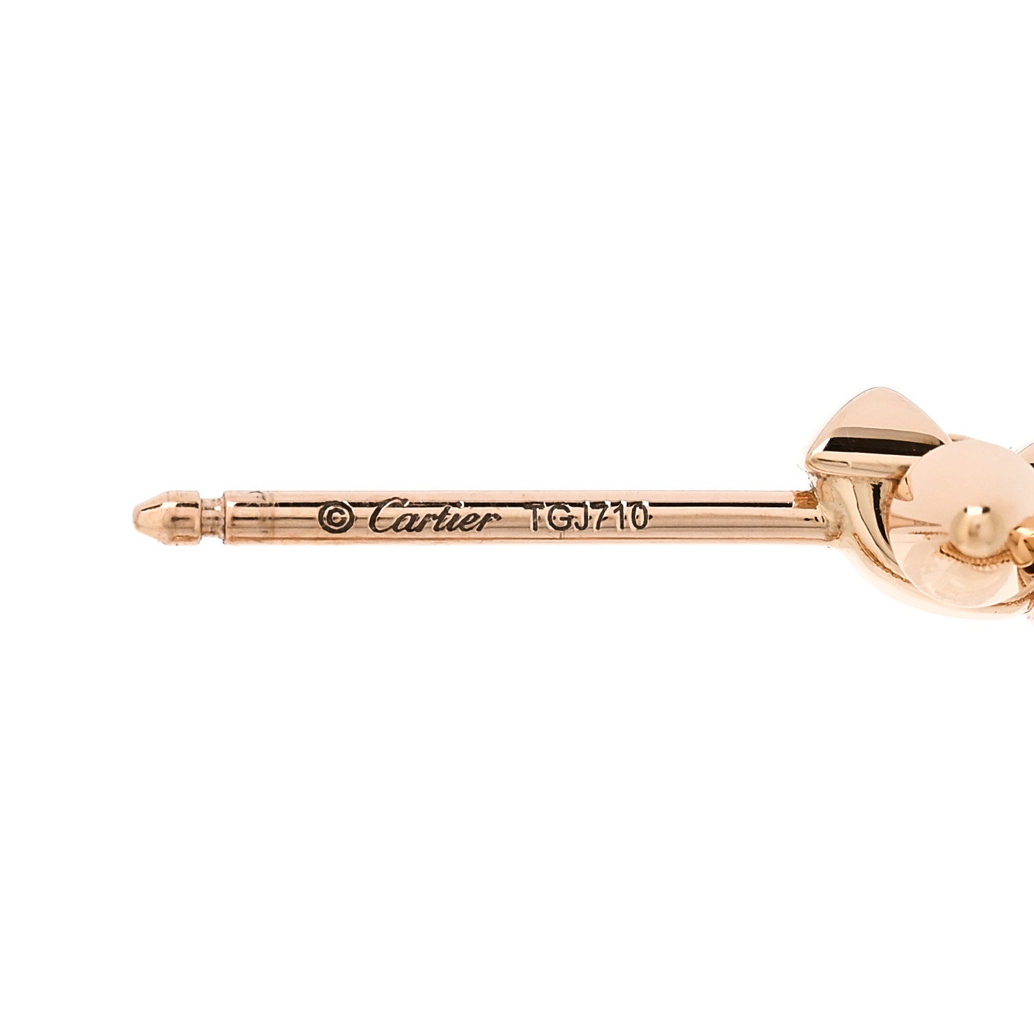 Cartier 18K Pink Gold Small Clash de Cartier Earrings 4 of 6