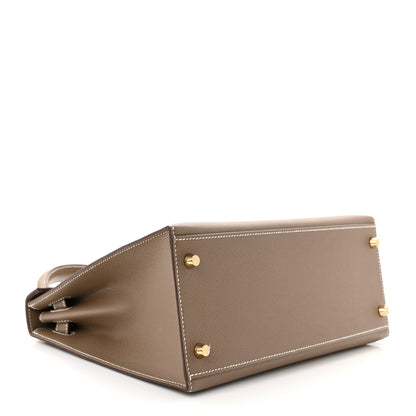 Hermes Epsom Kelly Sellier 28 Etoupe 4 of 11