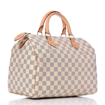 Louis Vuitton Damier Azur Speedy 30 3 of 10