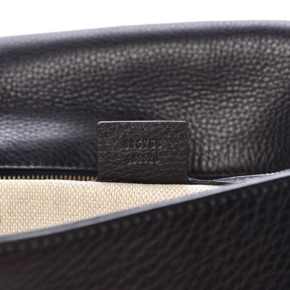Gucci Pebbled Calfskin Medium Soho Clutch Black 7 of 12