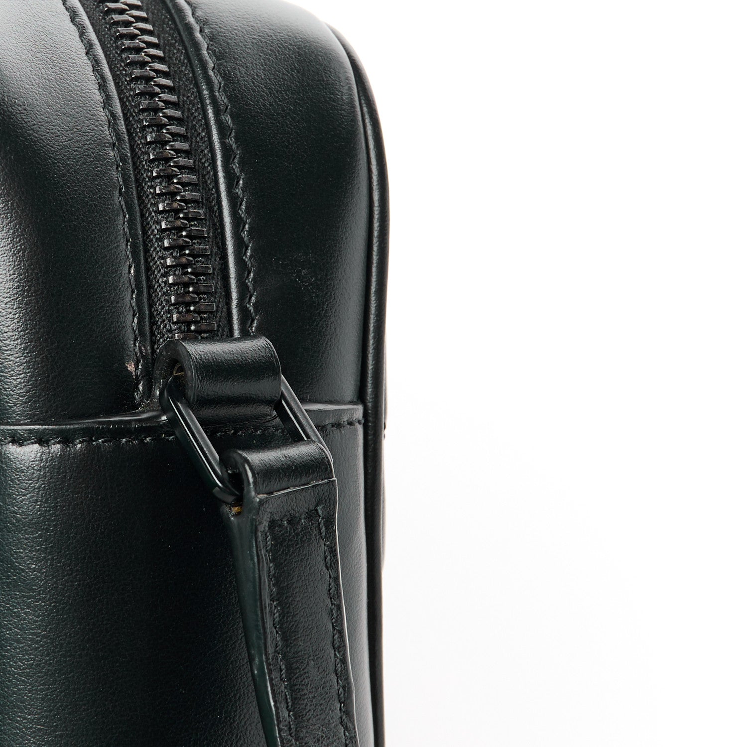 Saint Laurent Calfskin Matelasse Monogram Monochrome Lou Camera Bag Black 11 of 11
