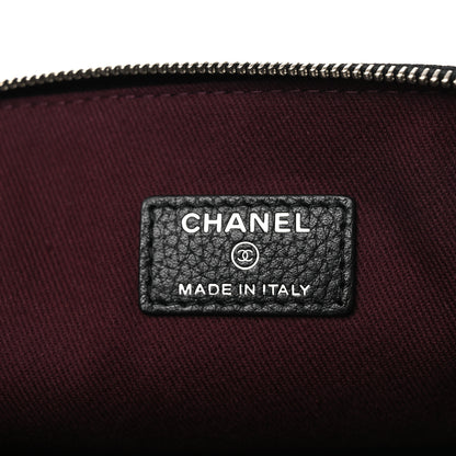 Chanel Grained Calfskin Large Neo Executive Cosmetic Case Black 6 of 12