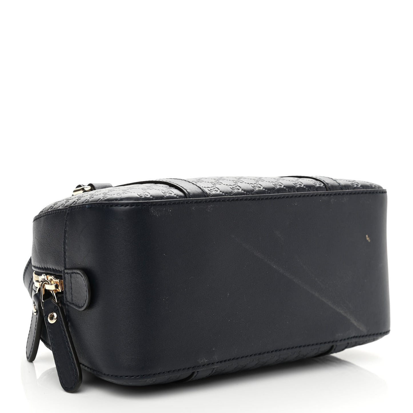 Soft Microguccissima Small Crossbody Bag Blue
