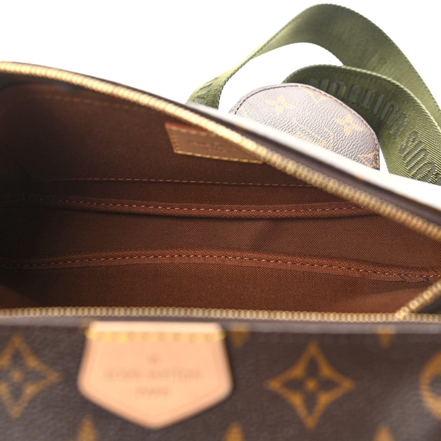Monogram Multi Pochette Accessories Kaki