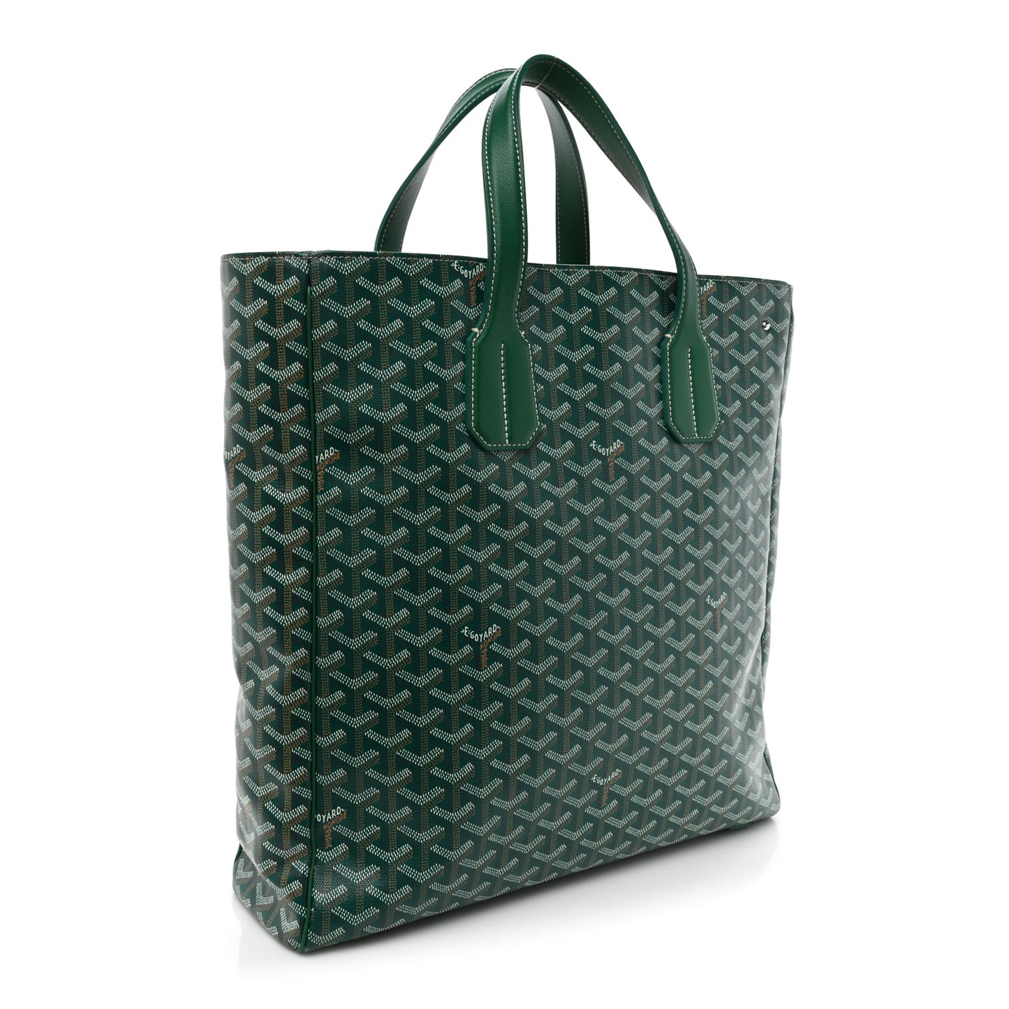Goyardine Voltaire III Tote Green