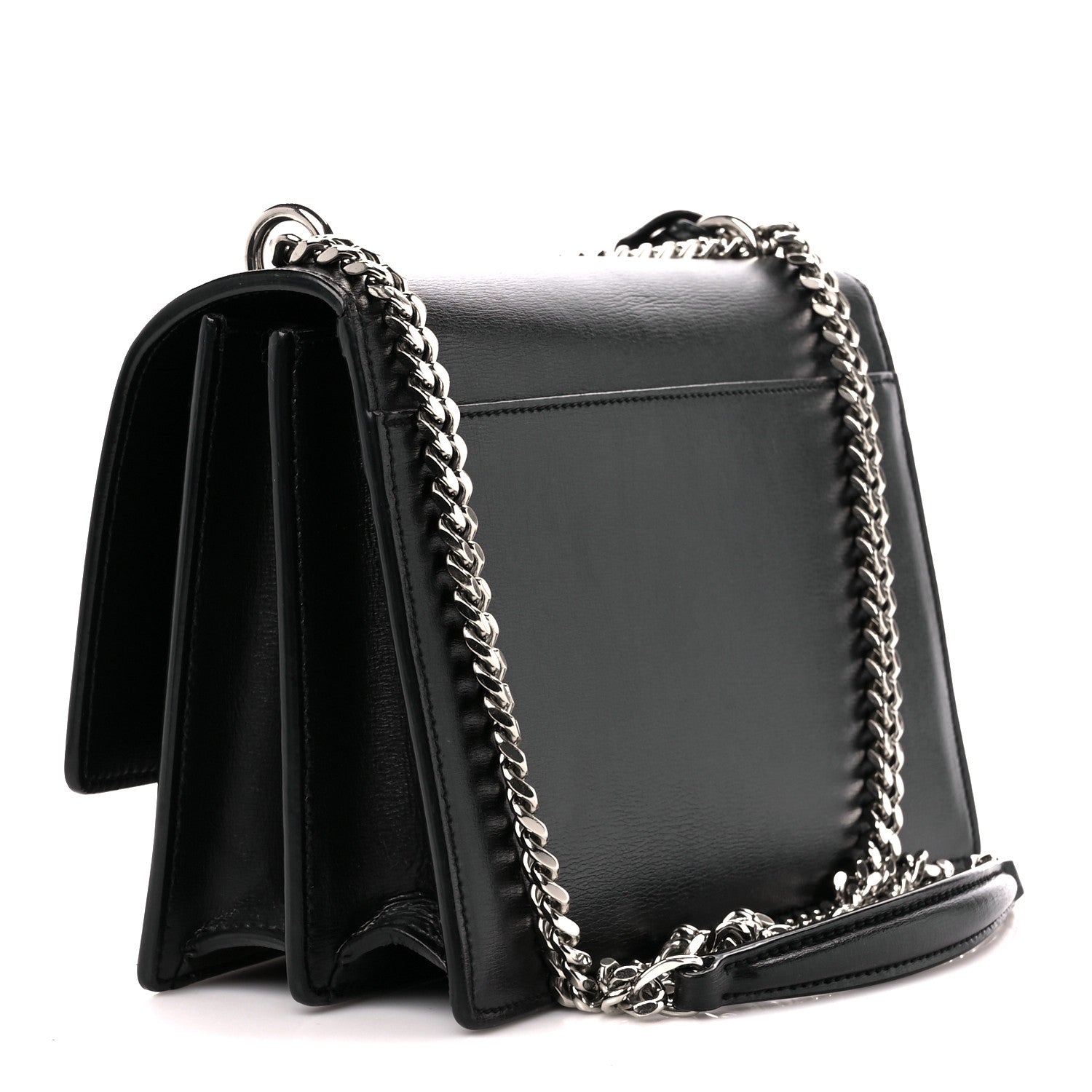Saint Laurent Calfskin Medium Monogram Sunset Black 3 of 13