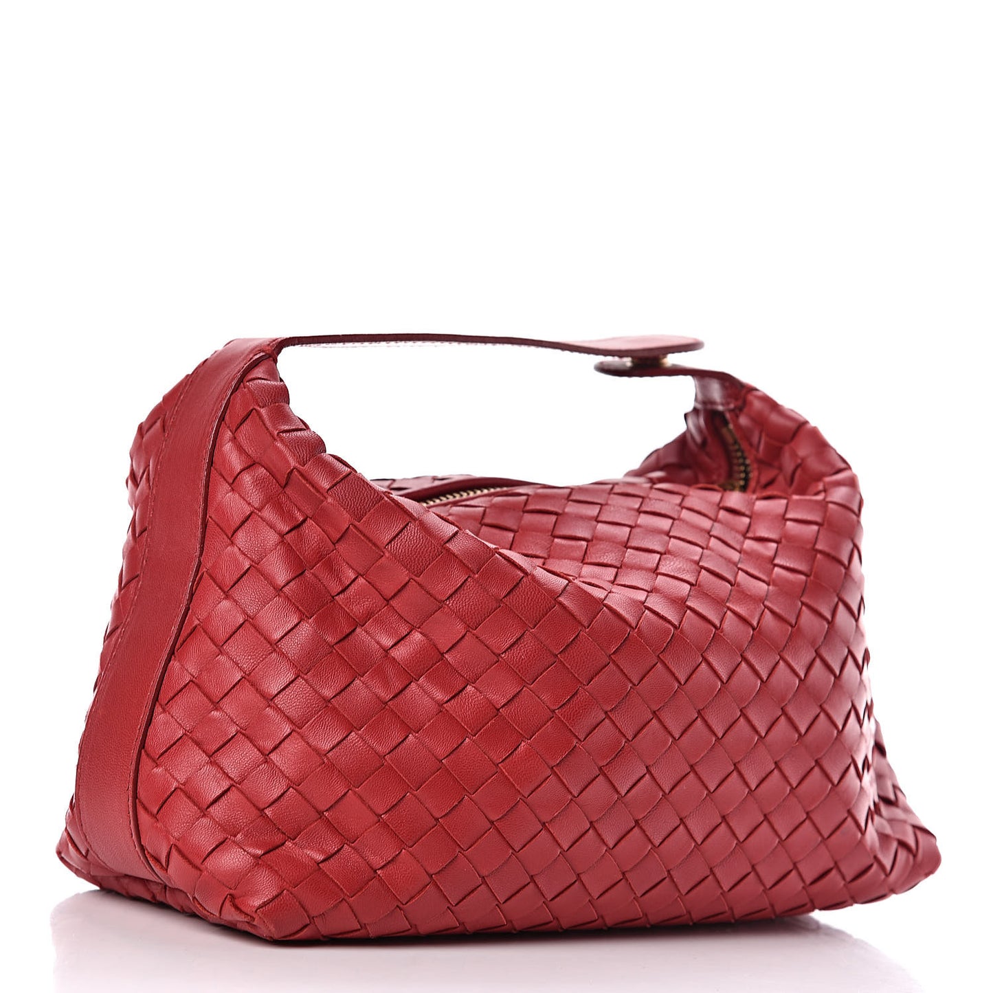 Nappa Intrecciato Large Cosmetic Case Carmino