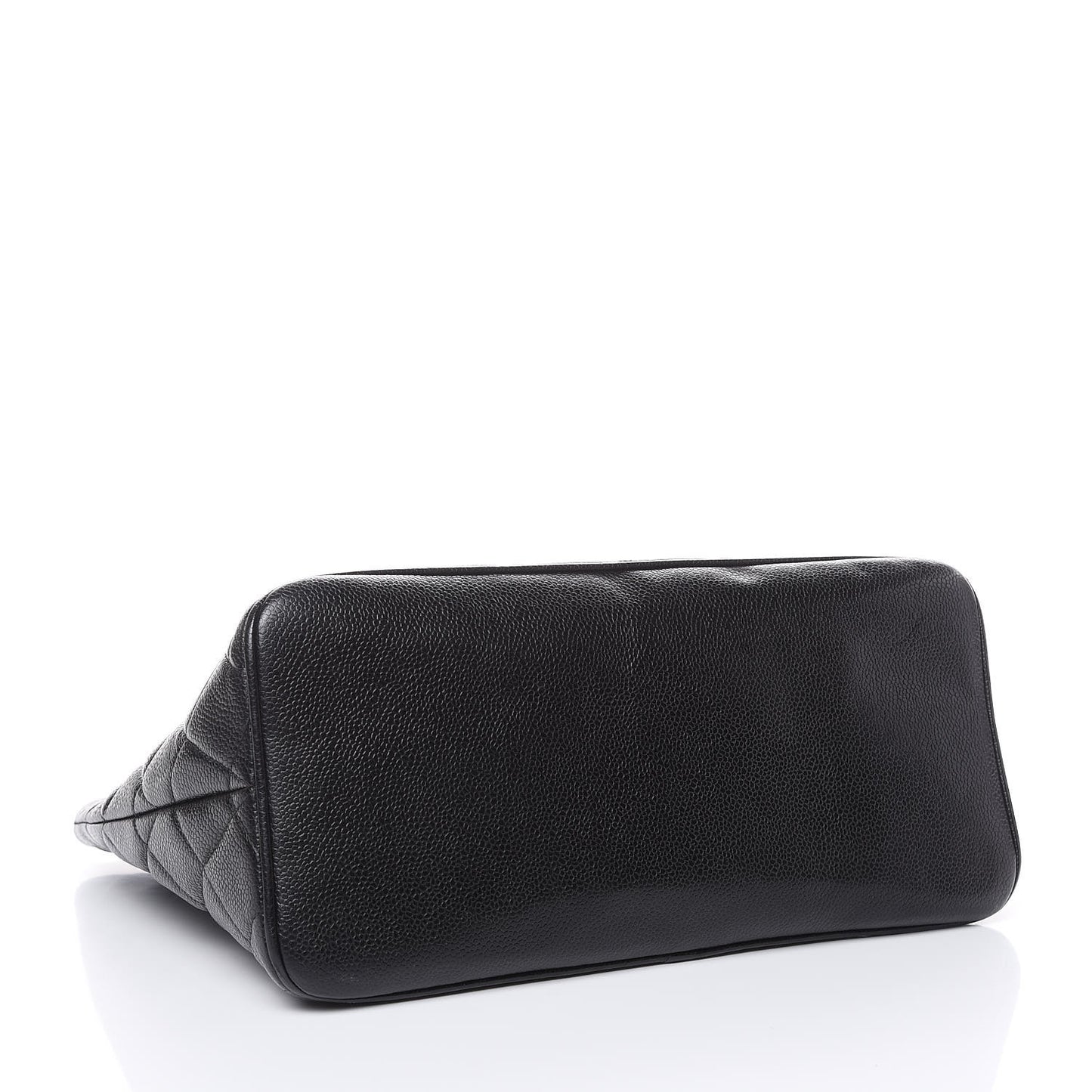 Caviar Quilted Medallion Tote Black