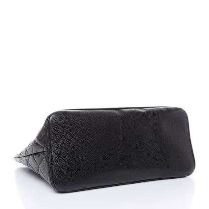 Chanel Caviar Quilted Medallion Tote Black 4 of 10