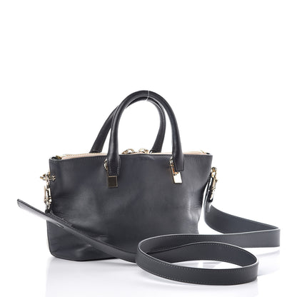 Chloe Smooth Calfskin Mini Baylee Tote Black 3 of 10