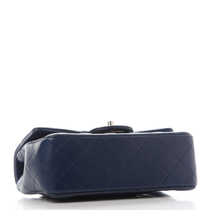 Chanel Caviar Quilted Mini Rectangular Flap Navy 4 of 9