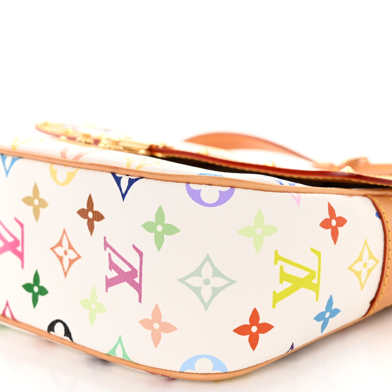 Louis Vuitton Monogram Multicolor Sologne White 9 of 10