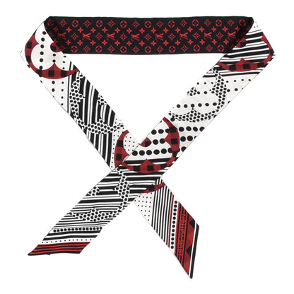 Louis Vuitton Silk Monogram Graphic Patchwork BB Bandeau Rouge 1 of 4