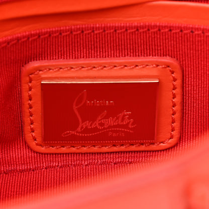 Christian Louboutin Calfskin Spiked Sweety Charity Crossbody Bag Papaye 6 of 10