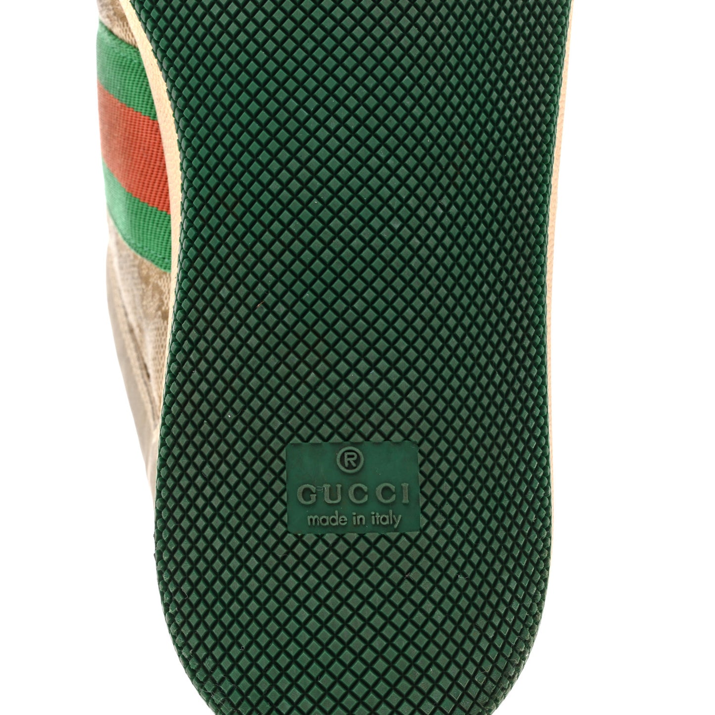 GG Monogram Nubuck Web Womens Screener Sneakers 39 New Sand Dusty Milk Vintage Green 38 New Sand Dusty Milk Vintage Green