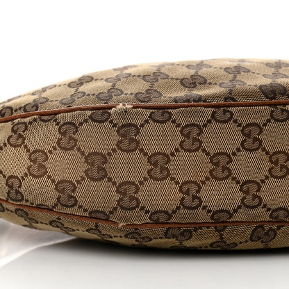 Gucci Monogram Bamboo Ring Hobo Brown 9 of 14