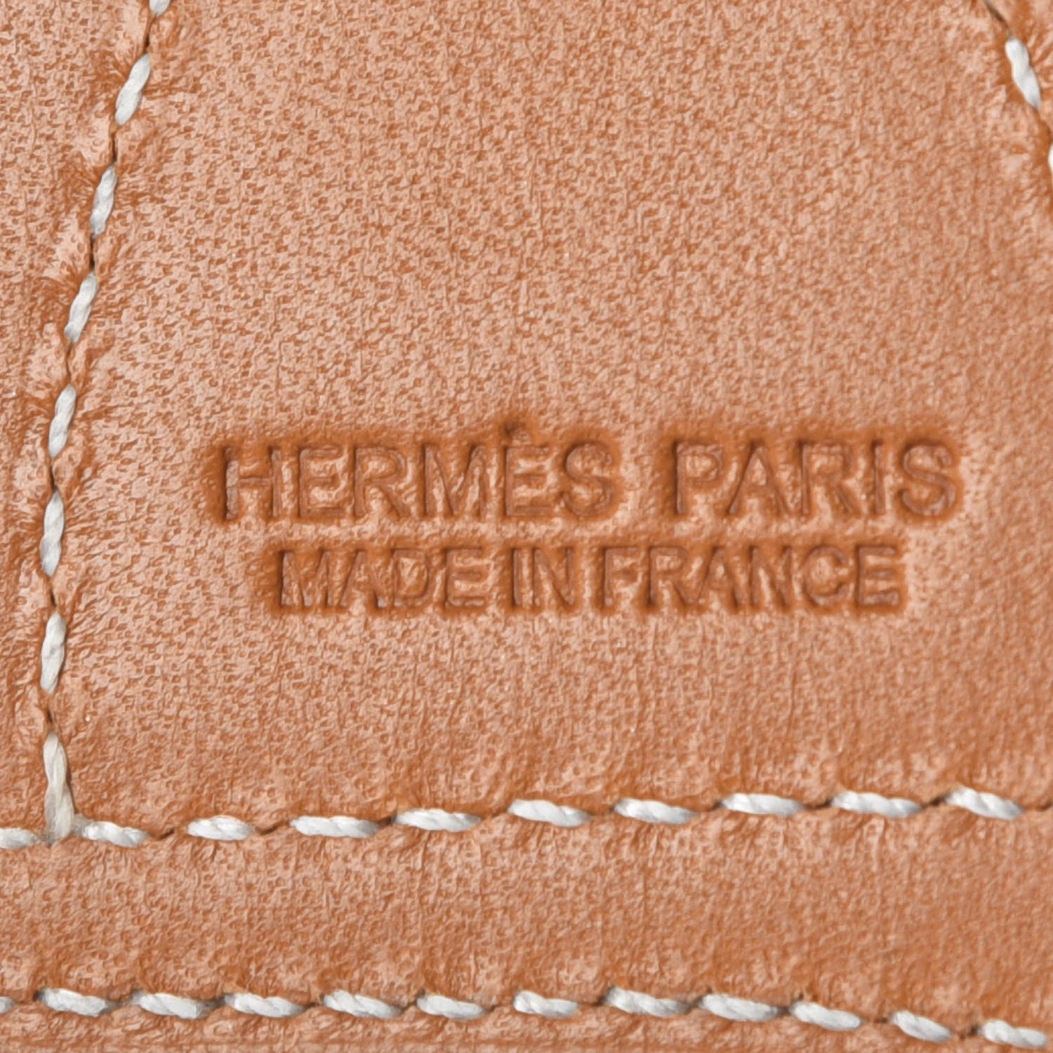 Hermes Swift Paddock Bombe Bag Charm Naturel Sable Bleu Agate Jaune d'Or 3 of 4