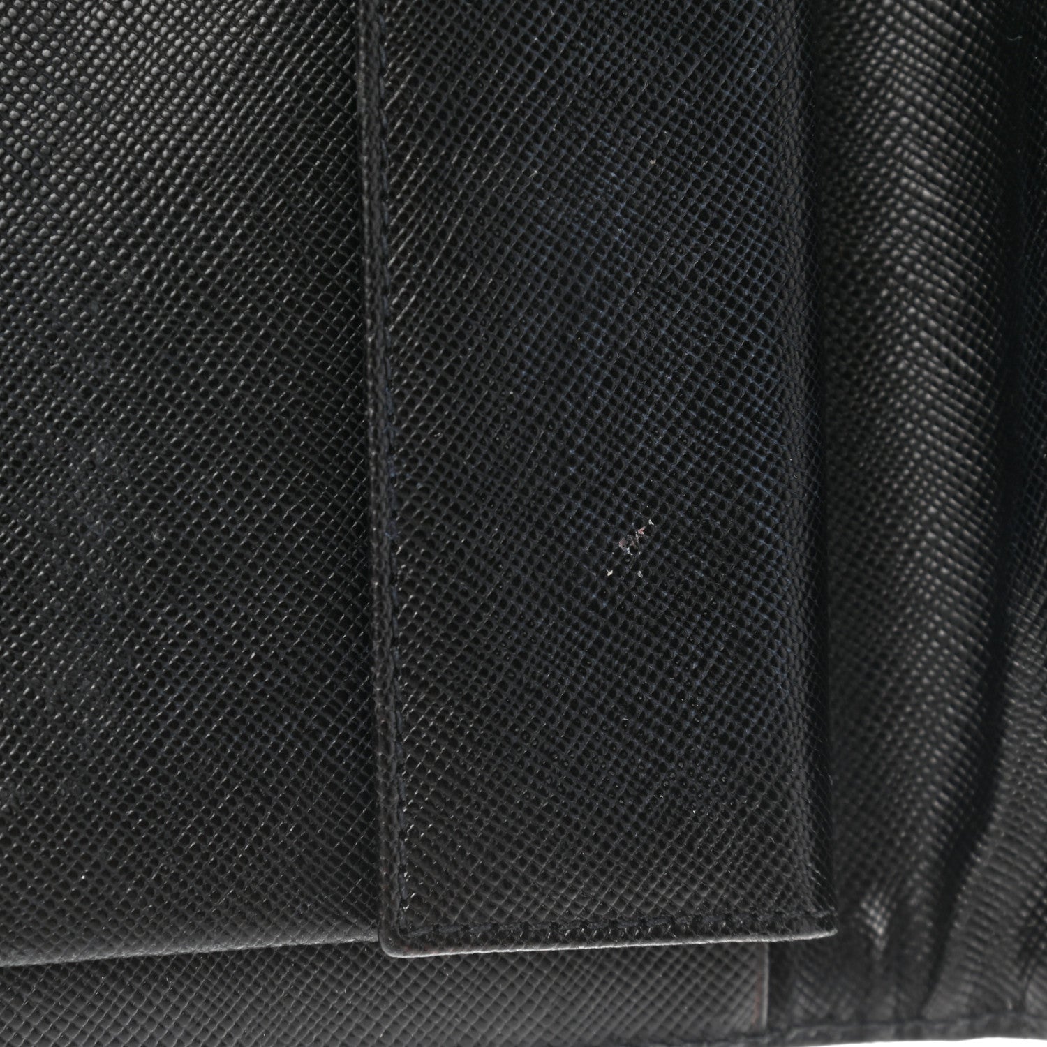 Prada Tessuto Nylon Saffiano Wallet Black 7 of 8