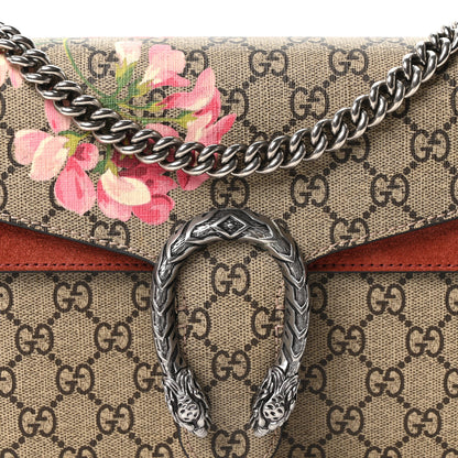 Gucci GG Supreme Monogram Blooms Small Dionysus Shoulder Bag Beige Multicolor Dry Rose 8 of 10