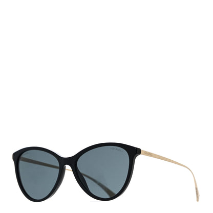 Chanel Acetate Metal Butterfly Sunglasses 5459 Black Gold 1 of 7