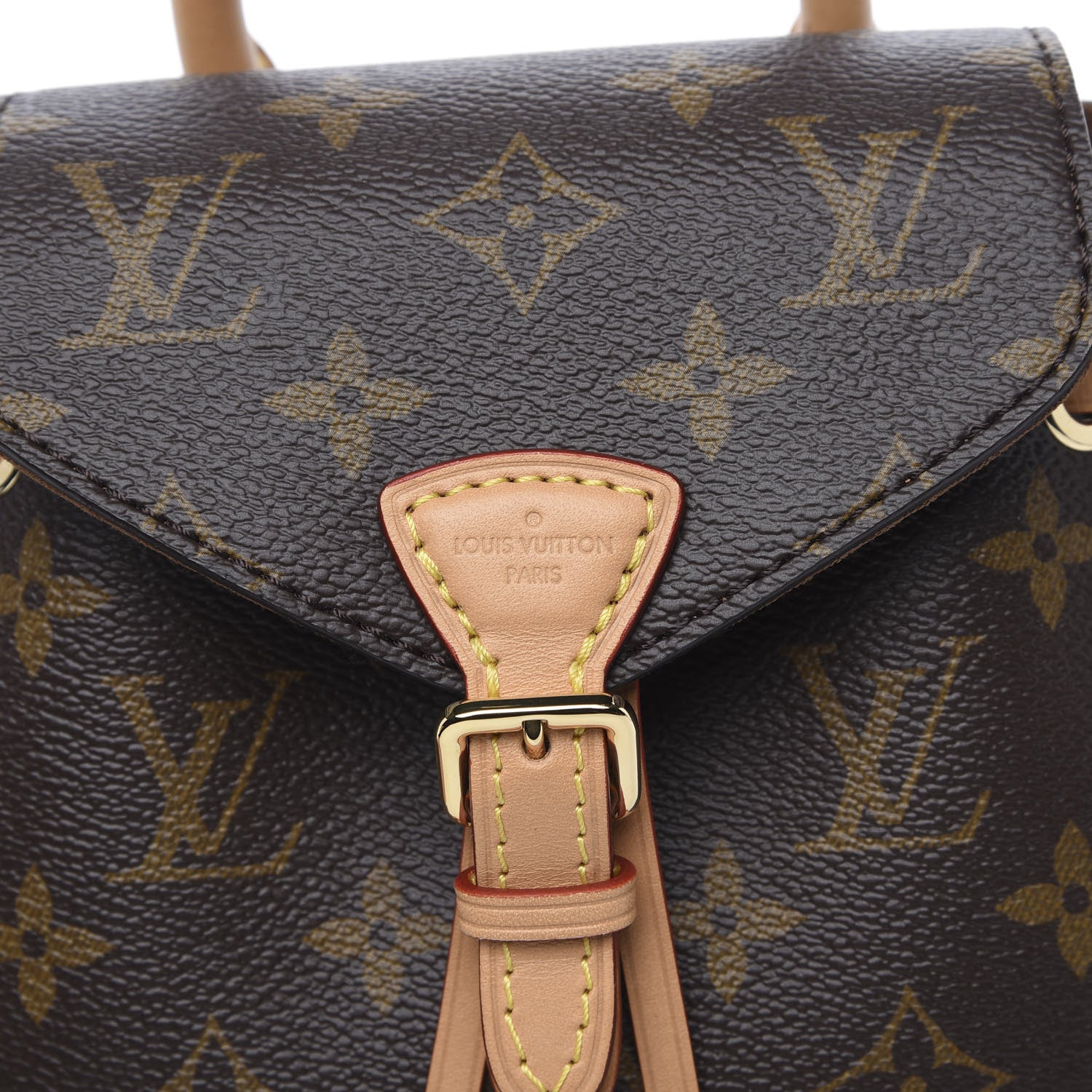 Louis Vuitton Monogram Montsouris BB Backpack Natural 9 of 10