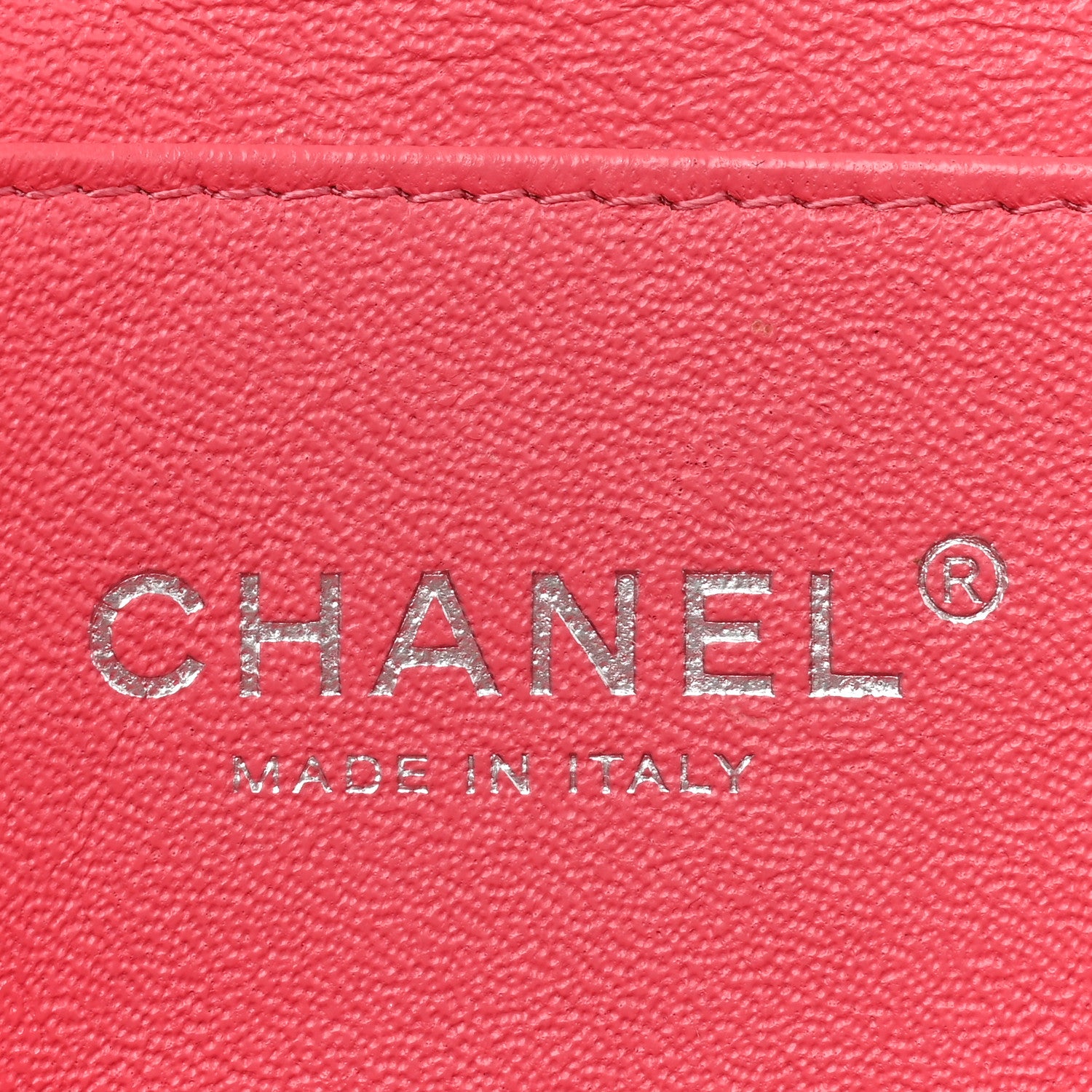 Chanel Patent Quilted Clutch with Chain Flap Fuchsia 7 of 14