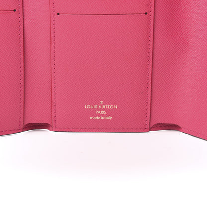 Louis Vuitton Monogram 2020 Christmas Animation Roller Coaster Victorine Wallet Pivoine 6 of 8