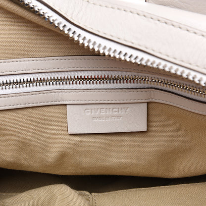 Givenchy Calfskin Crocodile Embossed Medium Nightingale Off White 5 of 16