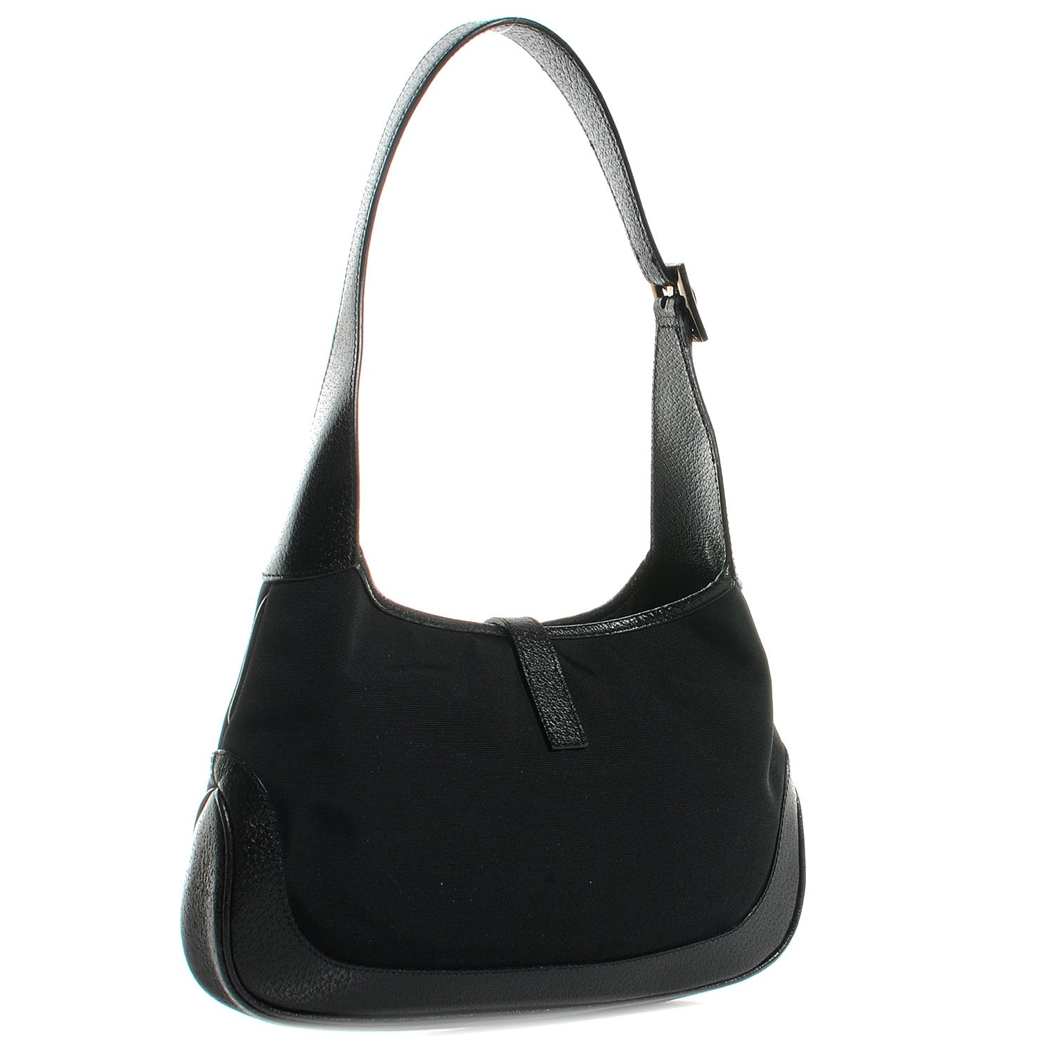 Gucci Canvas Small Jackie O Hobo Black 3 of 7