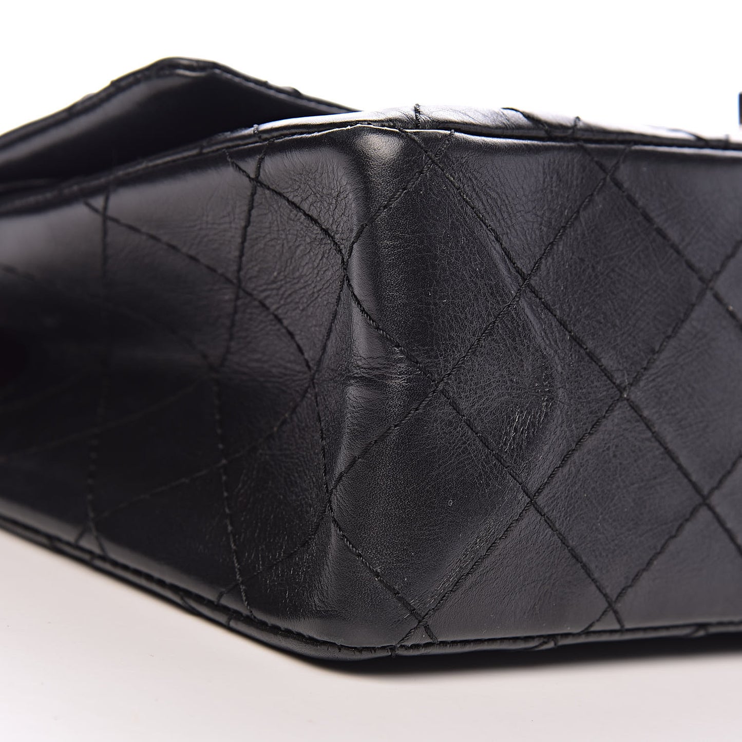 Aged Calfskin Quilted 2.55 Reissue 226 Flap Black