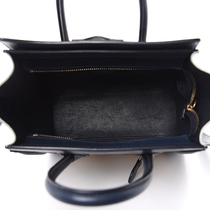 Celine Drummed Calfskin Nano Tri-Color Luggage Firefly 5 of 18