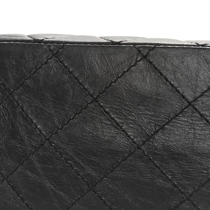 Chanel Aged Calfskin Quilted 2.55 Reissue 227 Flap Navy Blue 10 of 10