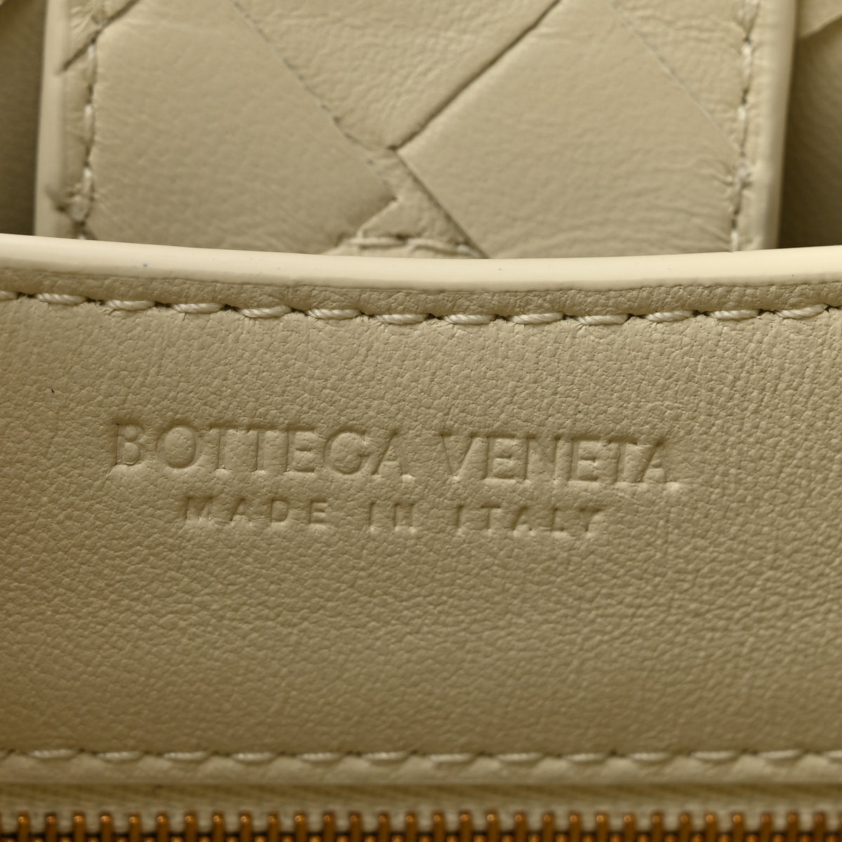 Bottega Veneta Nappa Intrecciato Mini Andiamo Shoulder Bag Sea Salt 6 of 9
