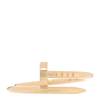 Cartier 18K Yellow Gold Small Juste Un Clou Ring 55 7.25 1 of 4