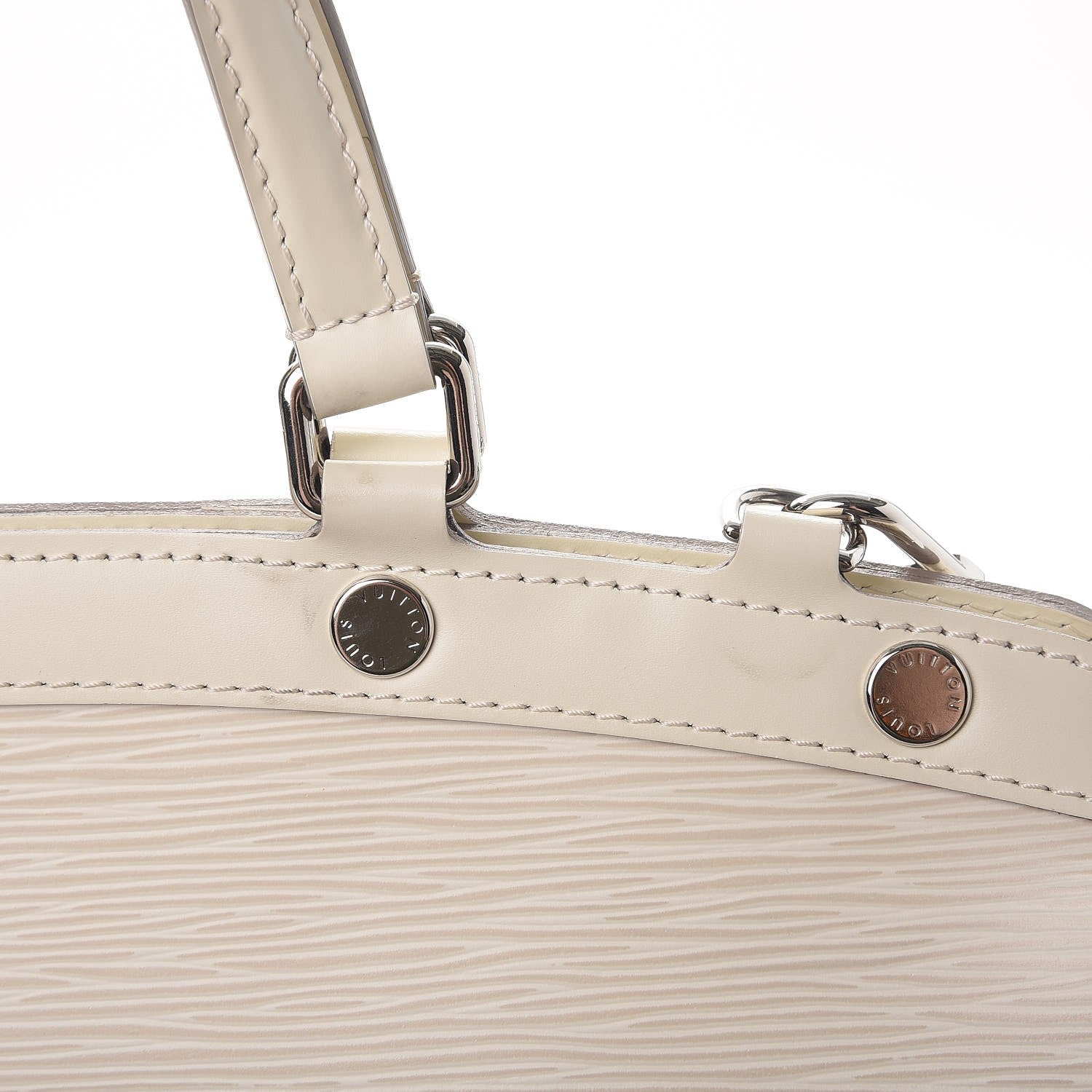 Louis Vuitton Epi Brea MM Ivory 9 of 12