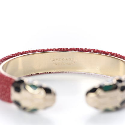 Bulgari Galuchat Serpenti Forever Bracelet 3 of 4