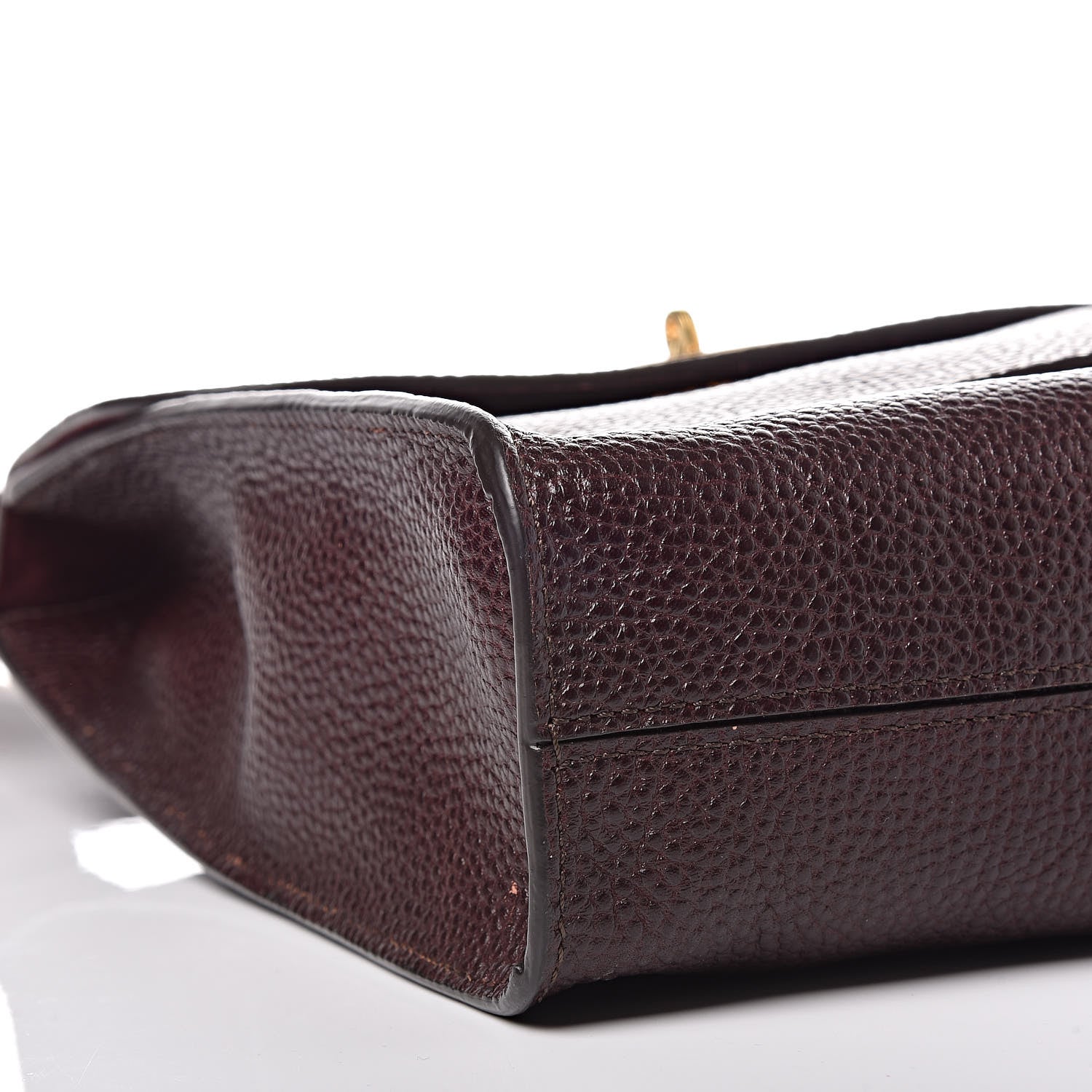 Mulberry Natural Grain Calfskin New Antony Messenger Crossbody Oxblood 9 of 10